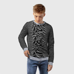 Детский свитшот 3D Joy Division. Unknown Pleasures - фото 2