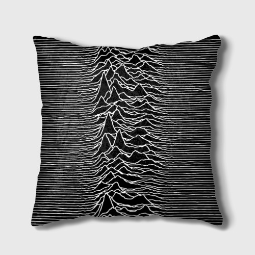 Подушка 3D Joy Division. Unknown Pleasures Фото 01 Подушка 3D Joy Division. Unknown Pleasures Фото 01
