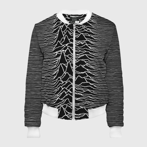 Женский бомбер 3D Joy Division. Unknown Pleasures Фото 01 Женский бомбер 3D Joy Division. Unknown Pleasures Фото 01