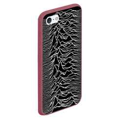 Чехол для iPhone 5/5S матовый Joy Division. Unknown Pleasures - фото 2