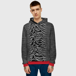 Мужская толстовка 3D Joy Division. Unknown Pleasures - фото 2