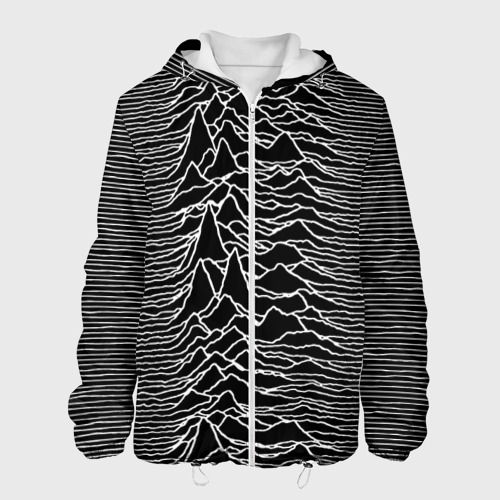 Мужская куртка 3D Joy Division. Unknown Pleasures