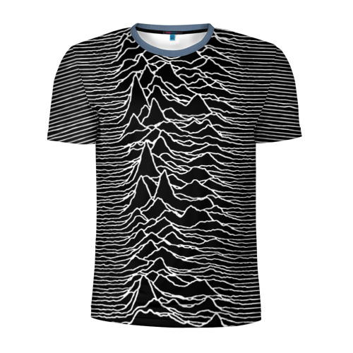 Мужская футболка 3D спортивная Joy Division. Unknown Pleasures Фото 01 Мужская футболка 3D спортивная Joy Division. Unknown Pleasures Фото 01