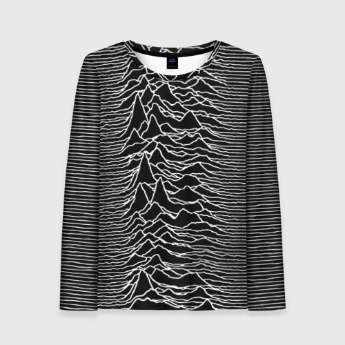 Женский лонгслив 3D Joy Division. Unknown Pleasures Фото 01 Женский лонгслив 3D Joy Division. Unknown Pleasures Фото 01
