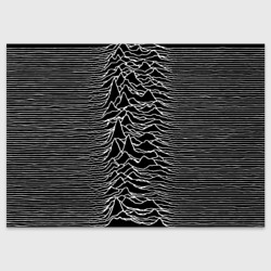 Поздравительная открытка Joy Division. Unknown Pleasures