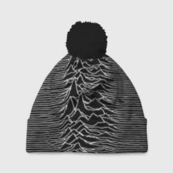 Шапка 3D c помпоном Joy Division. Unknown Pleasures