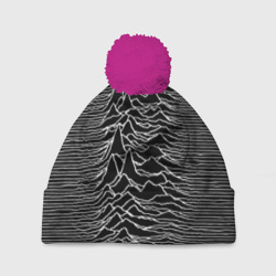 Шапка 3D c помпоном Joy Division. Unknown Pleasures