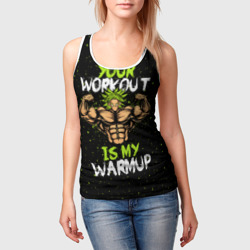 Женская майка 3D My Workout - фото 2