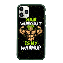 Чехол для iPhone 11 Pro матовый My Workout