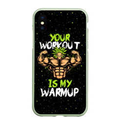 Чехол для iPhone XS Max матовый My Workout