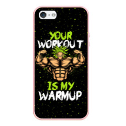 Чехол для iPhone 5/5S матовый My Workout