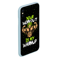 Чехол для iPhone XS Max матовый My Workout - фото 2