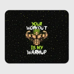 Прямоугольный коврик для мышки My Workout