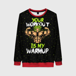Женский свитшот 3D My Workout