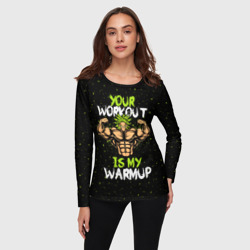 Женский лонгслив 3D My Workout - фото 2