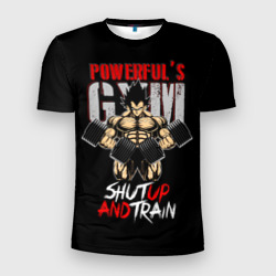 Мужская футболка 3D Slim Powerful's Gym