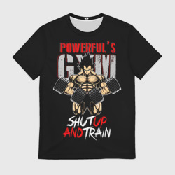 Мужская футболка 3D Powerful's Gym