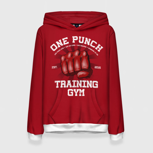 Женская Толстовка One Punch Gym (3D)