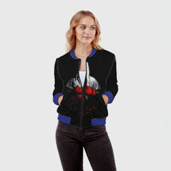 Женский бомбер 3D Мертвый боксер - фото 2