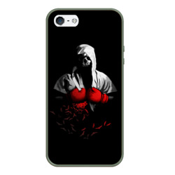 Чехол для iPhone 5/5S матовый Мертвый боксер