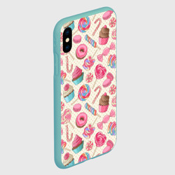 Чехол для iPhone XS Max матовый Радости и сладости - фото 2