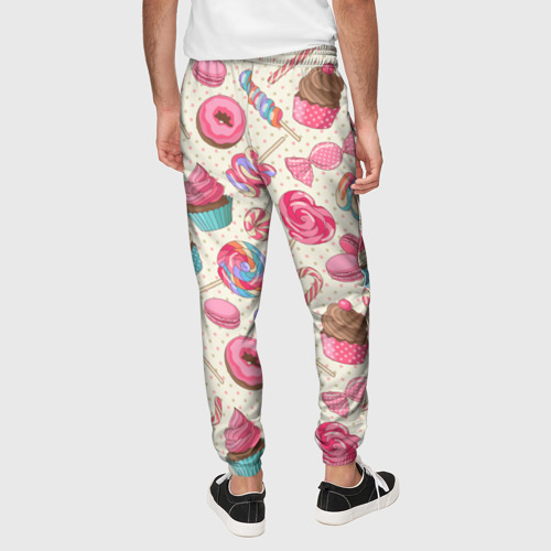Мужские брюки 3D Радости и сладости, цвет 3D печать - фото 5