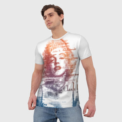 Мужская футболка 3D Мэрилин Монро - фото 2
