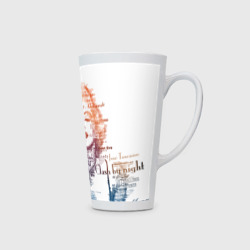 Кружка Латте Мэрилин Монро - текстовый портрет - фото 2