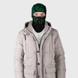 Балаклава 3D Цифровой поток из матрицы - фото 2