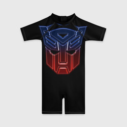 Детский купальный костюм 3D Трансформеры