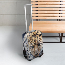 Чехол для чемодана 3D Леопард - фото 2