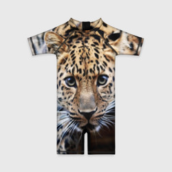 Детский купальный костюм 3D Леопард