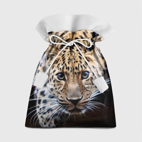 Подарочный 3D мешок Леопард