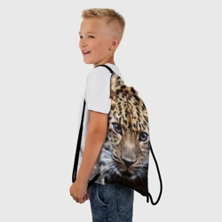 Рюкзак-мешок 3D Леопард - фото 2