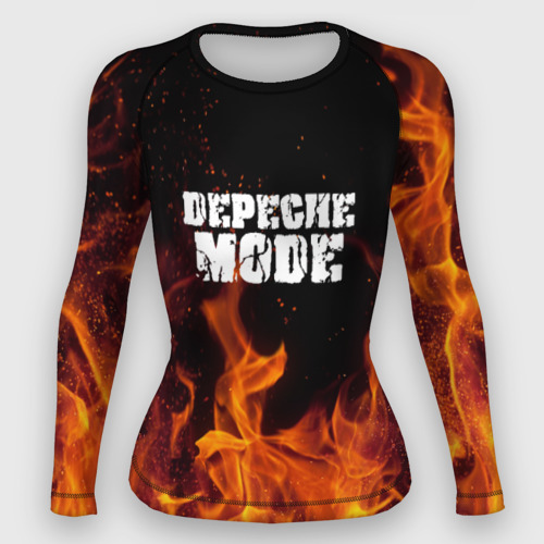 Женский рашгард 3D Depeche Mode, цвет 3D печать