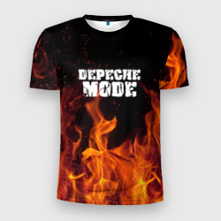 Мужская футболка 3D Slim Depeche Mode
