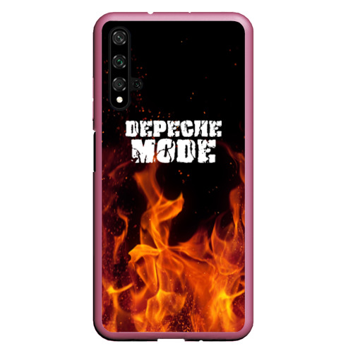 Чехол для Honor 20 Depeche Mode, цвет малиновый