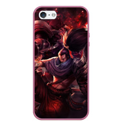 Чехол для iPhone 5/5S матовый Red