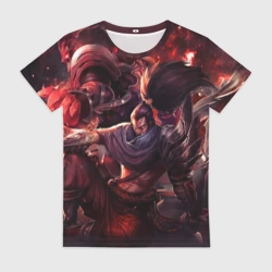 Женская футболка 3D Red