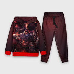 Детский костюм с толстовкой 3D Red