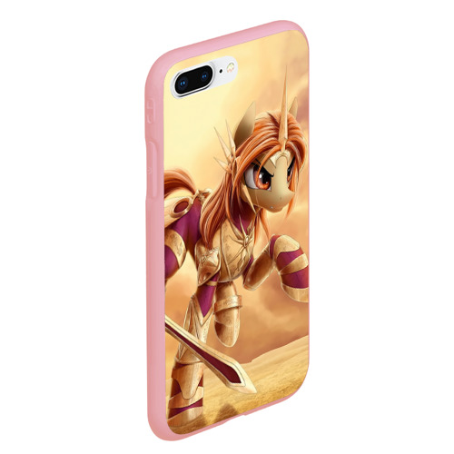 Чехол для iPhone 7Plus/8 Plus матовый с принтом Pony Leona, вид сбоку #3