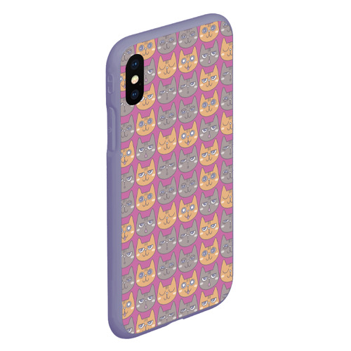 Чехол для iPhone XS Max матовый Эмоции котиков Фото 01 Чехол для iPhone XS Max матовый Эмоции котиков Фото 01