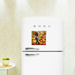 Магнитный плакат 3Х3 Боб Марли - вечеринка - фото 2