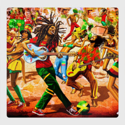 Магнитный плакат 3Х3 Боб Марли - вечеринка