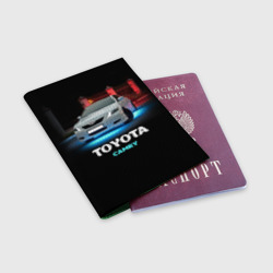 Обложка для паспорта матовая кожа Toyota Camry - фото 2