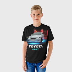 Детская футболка 3D Toyota Camry - фото 2