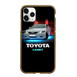 Чехол для iPhone 11 Pro Max матовый Toyota Camry