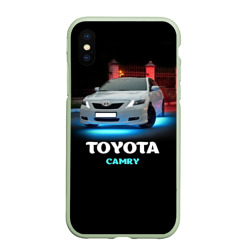 Чехол для iPhone XS Max матовый Toyota Camry