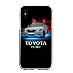 Чехол для iPhone XS Max матовый Toyota Camry