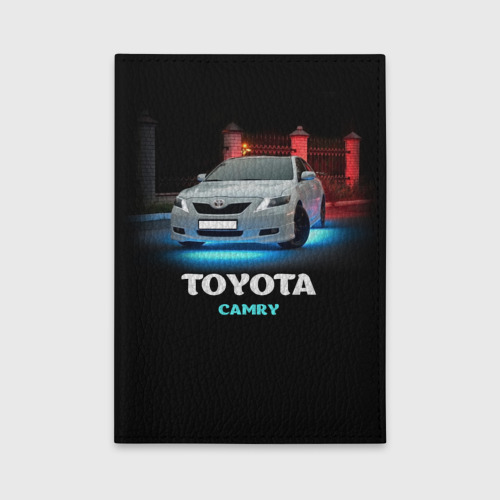 Обложка для автодокументов Toyota Camry, цвет черный